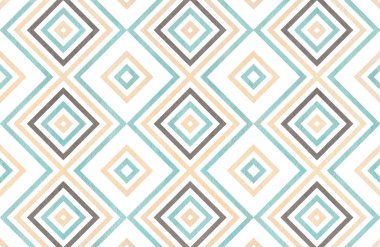 Sulu Boya geometrik desen.