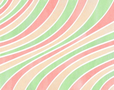 Suluboya Çizgili Arkaplan.