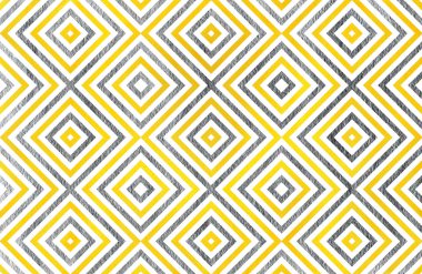 Sulu Boya geometrik desen.