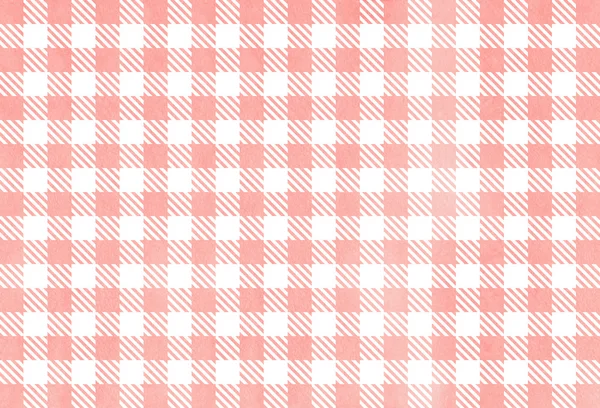 Watercolor checked pattern. — Stock Photo, Image