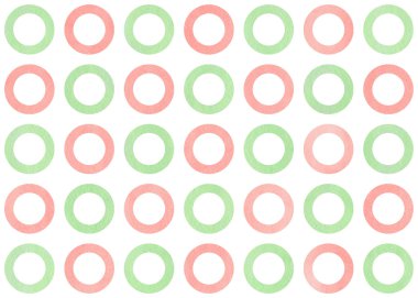 suluboya daireler desen.