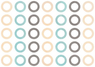 suluboya daireler desen.