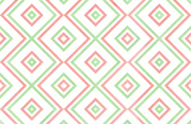 Sulu Boya geometrik desen.