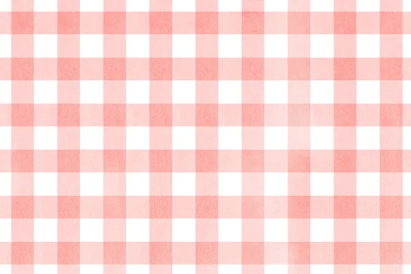 Watercolor checked pattern. — Stock Photo, Image