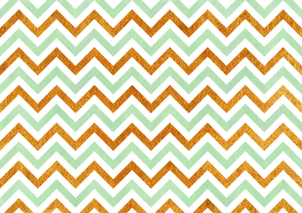 Watercolor stripes background, chevron. — Stock Photo, Image