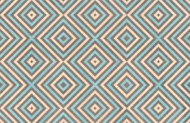 Sulu Boya geometrik desen.