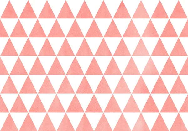 Aquarell-Dreieck-Muster. — Stockfoto