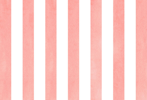 Полосатый фон акварели.