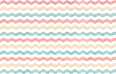 Suluboya dalgalı çizgili arka plan.