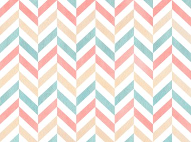 Sulu Boya çizgili arka plan, chevron.