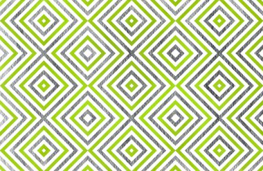 Sulu Boya geometrik desen.