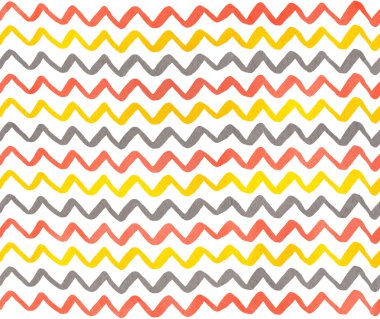 Sulu Boya çizgili arka plan, chevron.