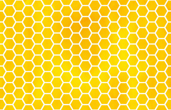 Акварельный геометрический гребень
.