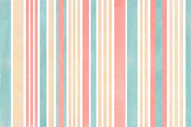 Suluboya Çizgili Arkaplan.