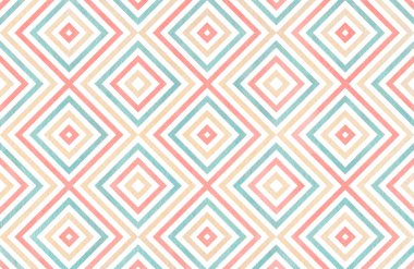 Sulu Boya geometrik desen.