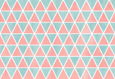 suluboya üçgen desen.