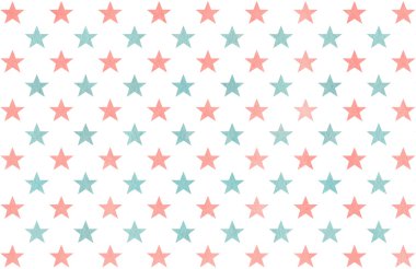 Suluboya yıldız desen.