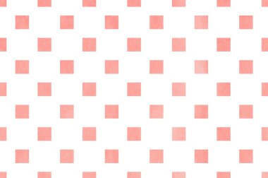 Suluboya Kare Deseni.