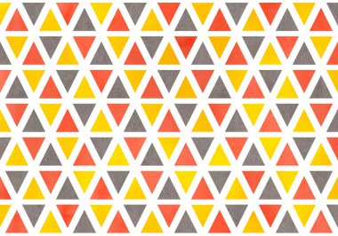 suluboya üçgen desen.