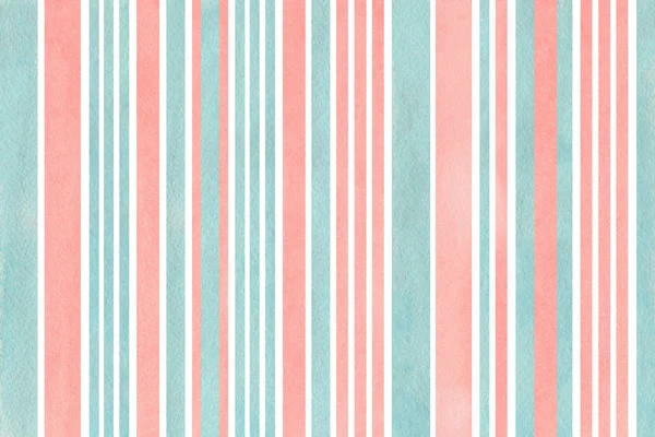 Watercolor striped background. — Stock Photo, Image