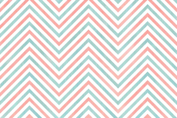 Watercolor stripes background, chevron. — Stock Photo, Image