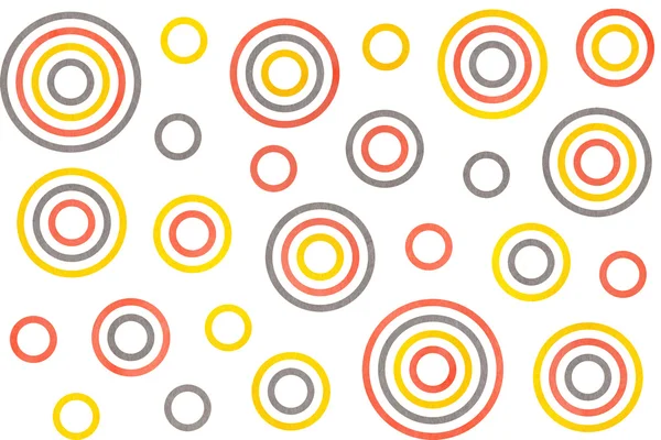 Watercolor circles pattern. — Stock Photo, Image