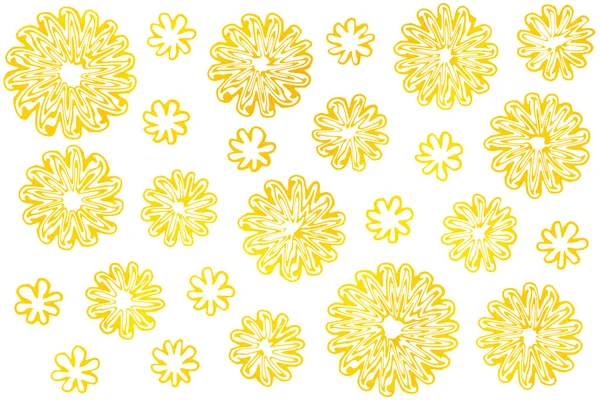 Acuarela flores abstractas sobre fondo blanco —  Fotos de Stock