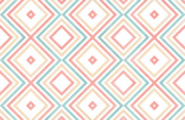 Sulu Boya geometrik desen.