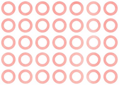 suluboya daireler desen.