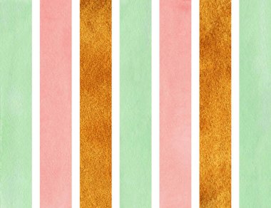 Suluboya Çizgili Arkaplan.