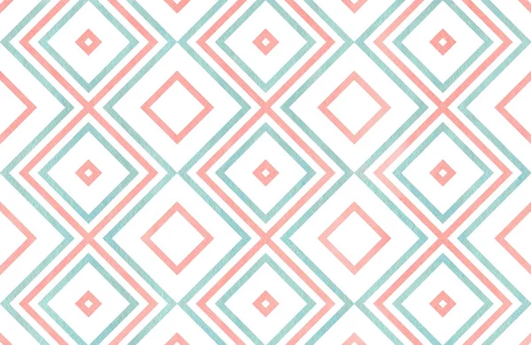 Watercolor geometrical pattern. — Stock Photo, Image