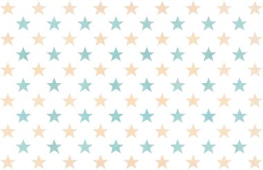 Suluboya yıldız desen.