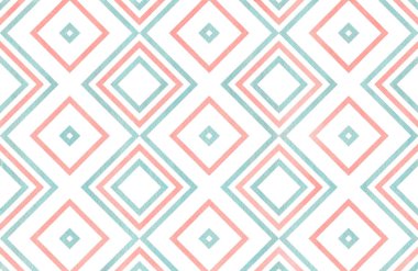 Sulu Boya geometrik desen.