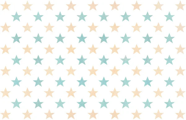 Akvarell csillag minta. — Stock Fotó