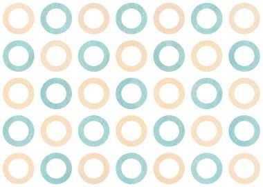 suluboya daireler desen.