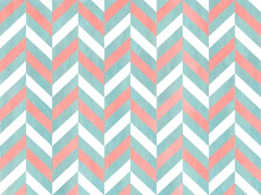 Sulu Boya çizgili arka plan, chevron.