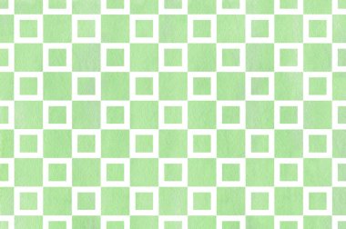 Suluboya Kare Deseni.