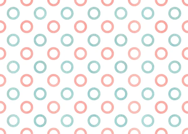 Watercolor circles pattern. — Stock Photo, Image