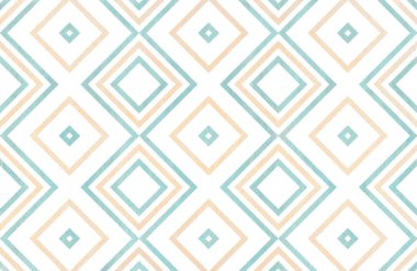 Sulu Boya geometrik desen.