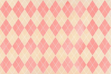 Suluboya elmas desen.