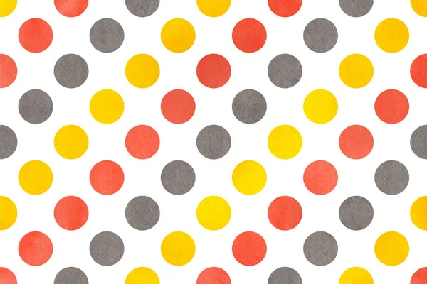 Aquarela polka dot fundo . — Fotografia de Stock