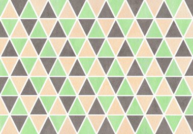 suluboya üçgen desen.