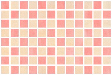 Sulu Boya geometrik desen.