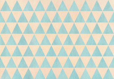 suluboya üçgen desen.