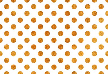 Altın polka dot arka plan. 