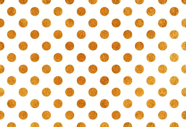 Golden polka dot fundo . — Fotografia de Stock