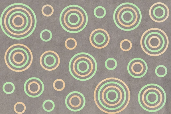Akvarell cirklar mönster. — Stockfoto
