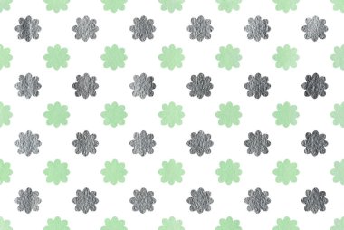 Suluboya çiçek deseni.