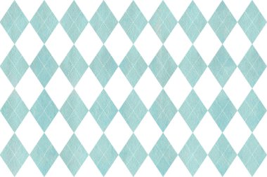 Suluboya elmas desen.