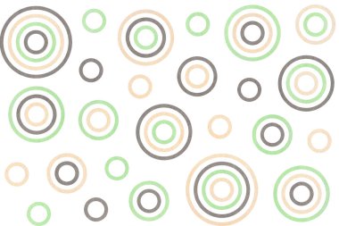 suluboya daireler desen.